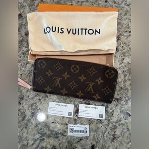Authentic Louis Vuitton Clémence Wallet - Excellent Condition